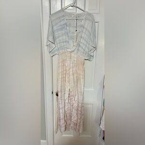 New with tags, mustard seed maxi cover-up size large